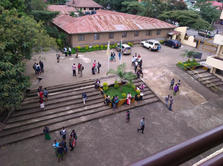 Universitätshof der St. Augustine University in Arusha (Tansania)