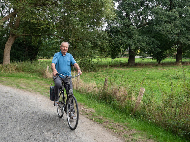 Viele der befragten älteren Menschen halten sich im Alltag durch Bewegung fit – insbesondere durchs Radfahren. <span>Fotos: Sonja Dilz/ Jade HS</span>