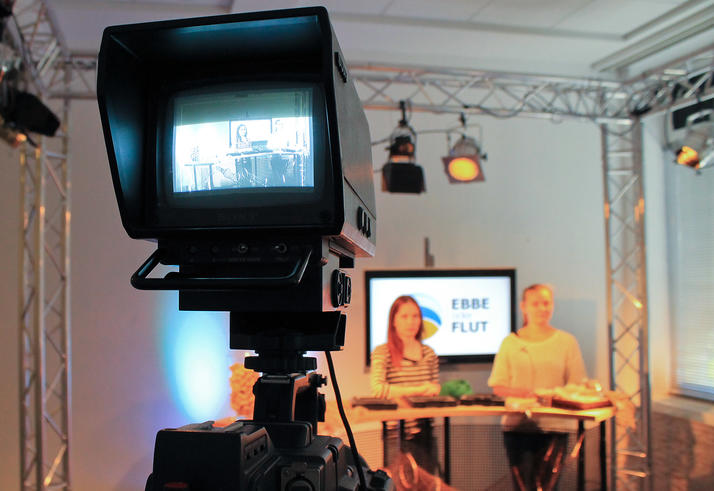 Die TV-Sendung wurde bei oeins aufgezeichnet. <span>Foto: Neele Katrin Küchler</span>