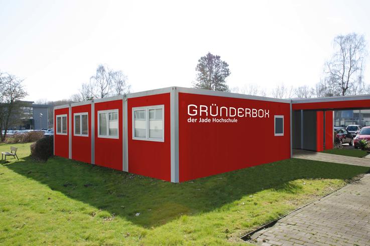 Die Gründerbox der Jade Hochschule ist ein in Niedersachsen einzigartiges Modell zur Unternehmensgründung.