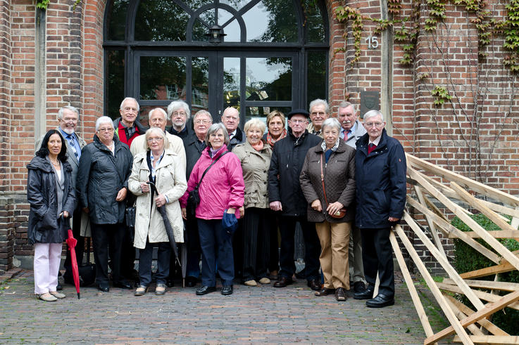 Möchten sich in fünf Jahren wieder an der Jade Hochschule treffen: die Ehemaligen des Fachbereichs Architektur.