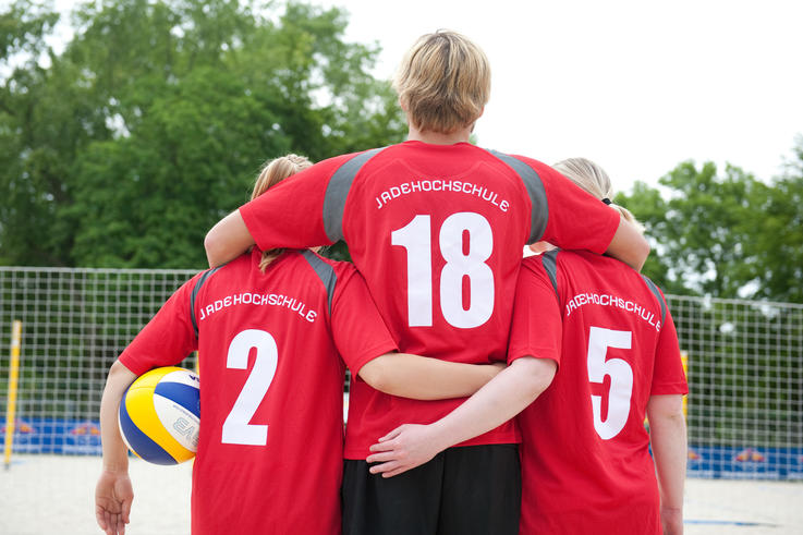 Für Sportlerinnen und Sportler gibt es an der Jade Hochschule jede Menge Angebote. <span>Foto: Michael Stephan</span>