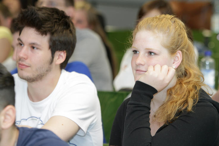 Studierende können in einem Tagesworkshop lernen, wie sie ihr Studium erfolgreich meistern.
