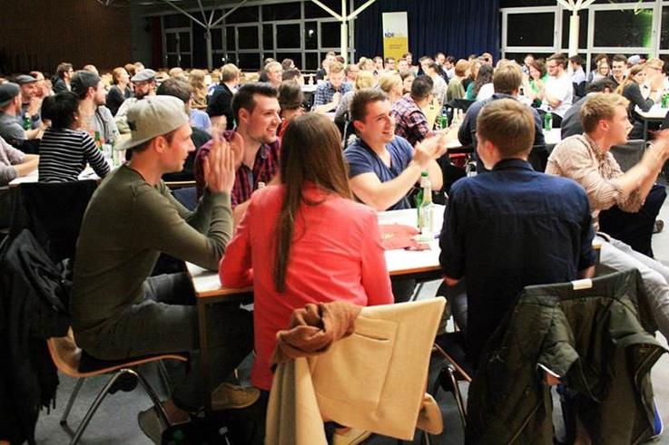 Volles Haus in der Aula der Jade Hochschule.