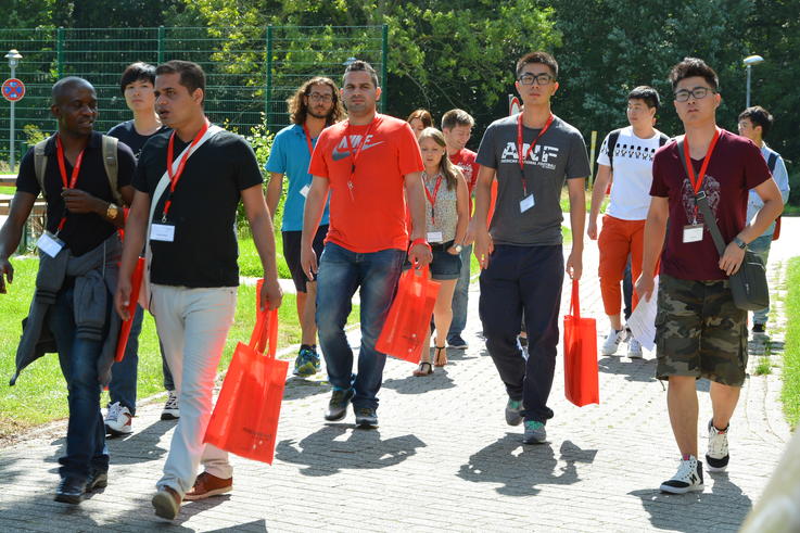 Über 100 ausländische Gäste sind zur Zeit am Wilhelmshavener Campus unterwegs.