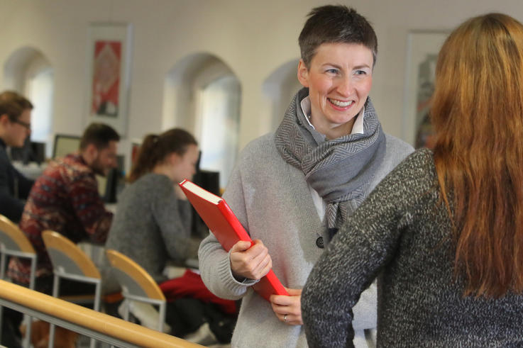 Prof. Dr. Christiane Goodfellow engagiert sich für den Ausbau internationaler Kooperationen an der Jade Hochschule.