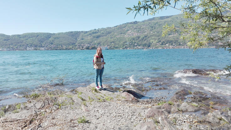 Ann-Kathrin Leip hat im vierten Semester ihres Studiums ein Praxissemester in Italien am Lago Maggiore absolviert.